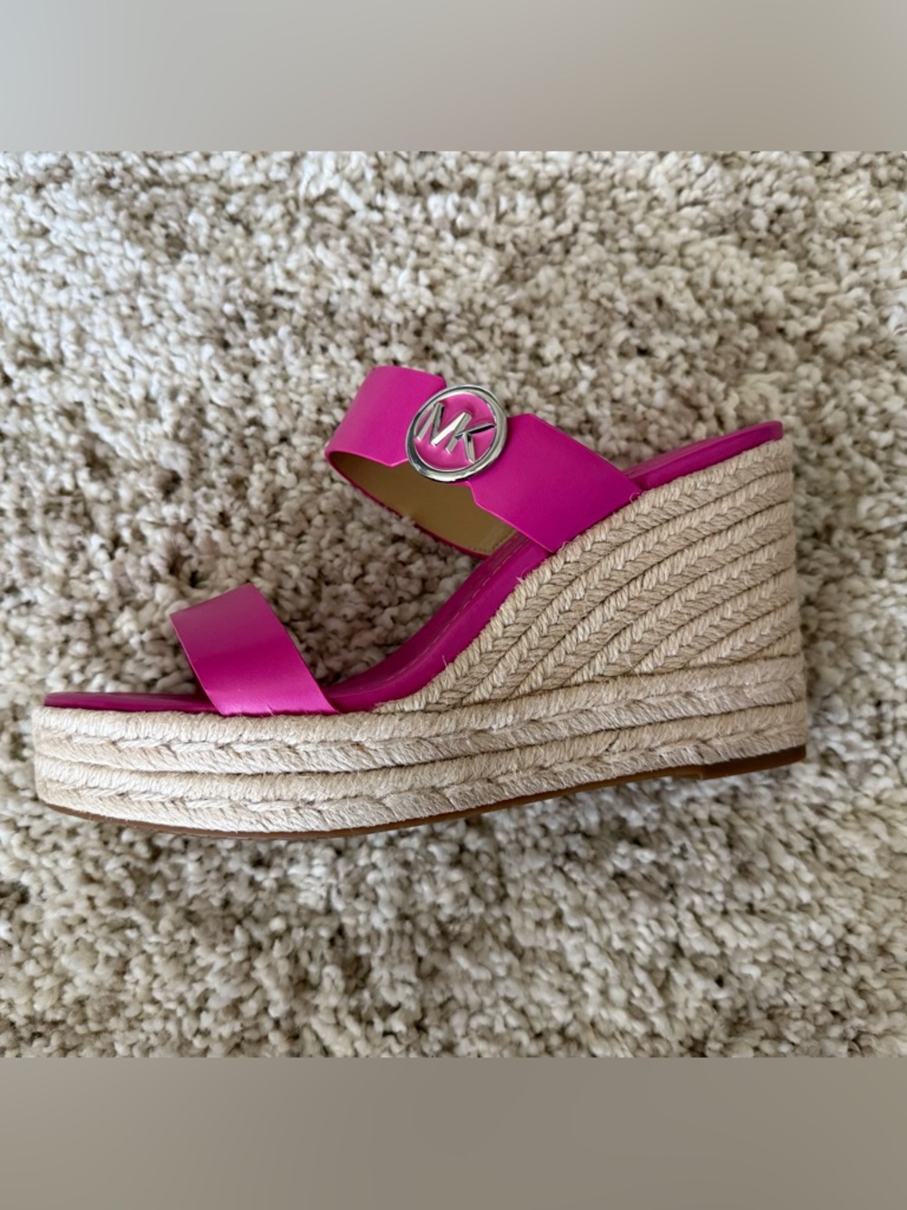 NIB Michael Kors Lucinda Wedge Shoes - Picture 4 of 9